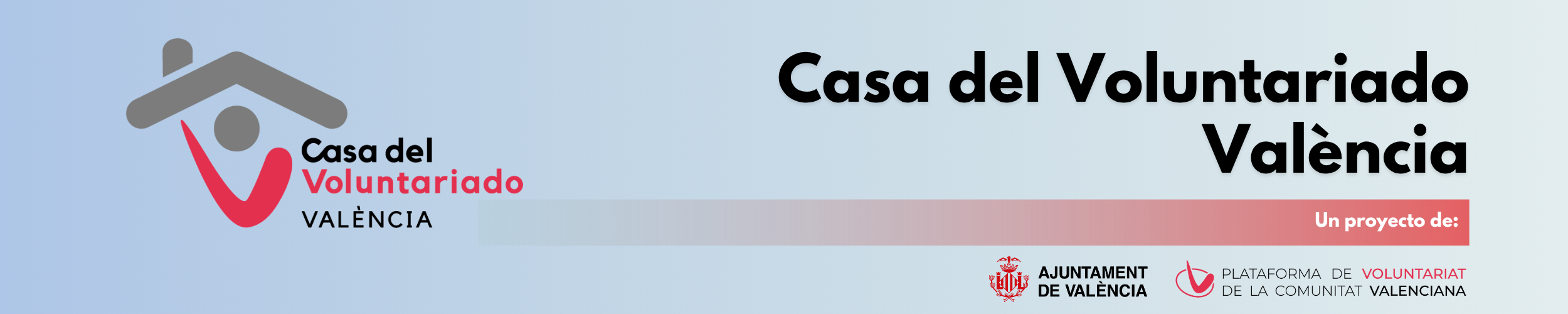 un proyecto de la plataforma del voluntariado y ayuntamiento de valencia